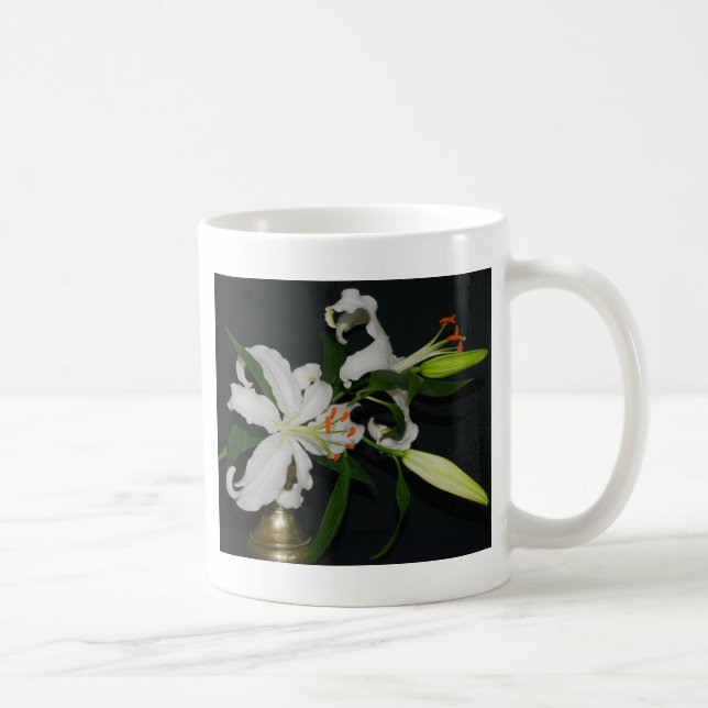 Sammlung irischer Muster und Blume Kaffeetasse (Rechts)