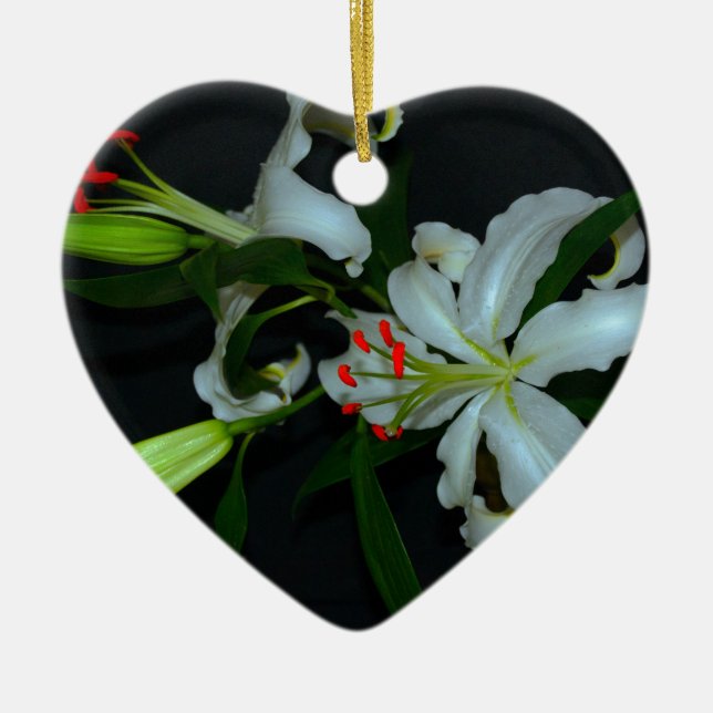 Sammlung irischer Muster und Blume Keramikornament (Vorne)