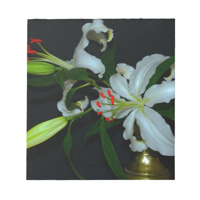 Sammlung irischer Muster und Blume Notizblock (Vorderseite)