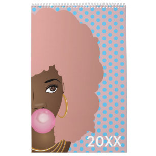 Sammlung natürlicher Schönheit   Polka Dots Kalender