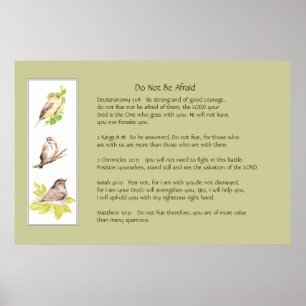 Sammlung nicht abscheulich Skripturen Courage Poster