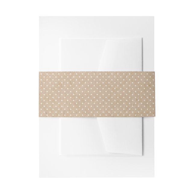 Sammlung rustikaler Blume | Belly Bands Einladungsbanderole (Vorderseite Beispiel)