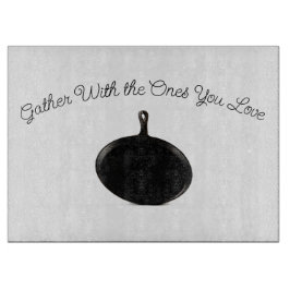 Sammlung von Fertigeisen Schneidebrett