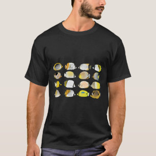 Sammlung von Fischereien T-Shirt