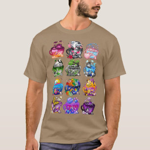 Sammlung von Flag-Teacup T-Shirt
