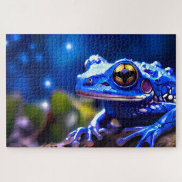 Sammlung von Jigsaw Puzzle Frogs aus Costa Rica