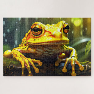 Sammlung von Jigsaw Puzzle Frogs aus Costa Rica