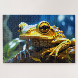 Sammlung von Jigsaw Puzzle Frogs aus Costa Rica