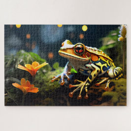 Sammlung von Jigsaw Puzzle Frogs Costa Rica