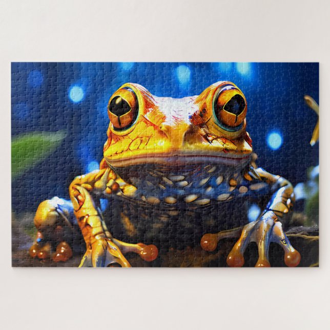 Sammlung von Jigsaw Puzzle Frogs Costa Rica (Horizontal)