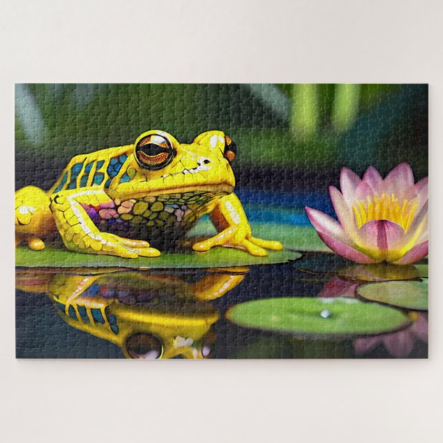 Sammlung von Jigsaw Puzzle Frogs Costa Rica (Horizontal)