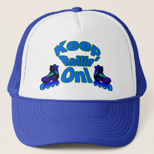 Sammlung von Kaffeetassen, Notizen und Sachen Truckerkappe