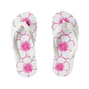 Sammlung von Kinderausdrücken - Mädchen Flip Flops