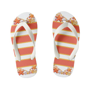 Sammlung von Kinderausdrücken - Mädchen Flip Flops