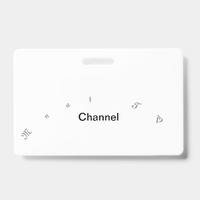 Sammlung von Mnat-TV-Sendern Ausweis (Vorderseite)