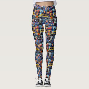 Sammlung von Polizeigutachten Leggings