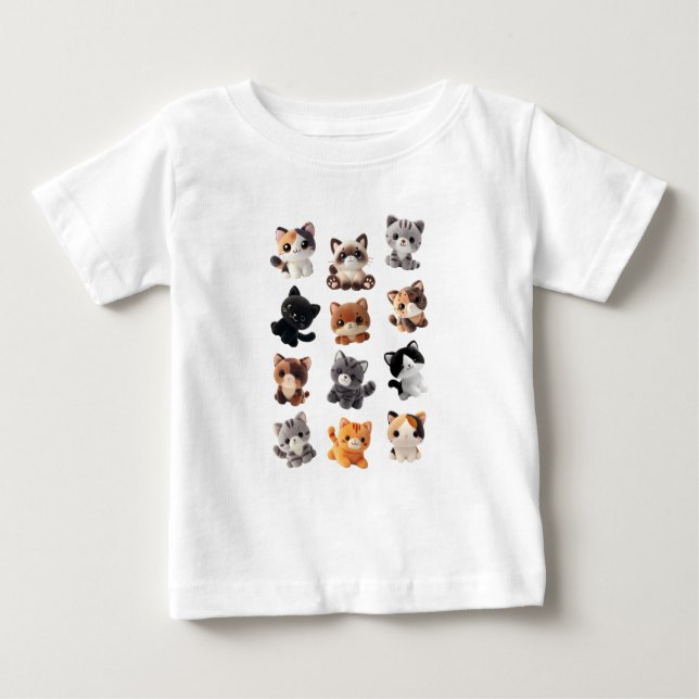Sammlung von Spielzeug Baby T-shirt (Vorderseite)