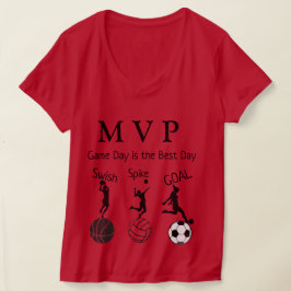 Sammlung von Sportanlagen - T - Shirt von Frauen