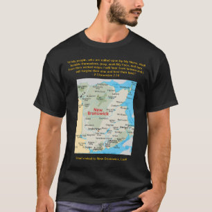 Sammlung von Staat, Provinzen und Territorien: NB T-Shirt