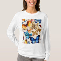 Sammlung von verzauberten Metallic Butterfly-T - S