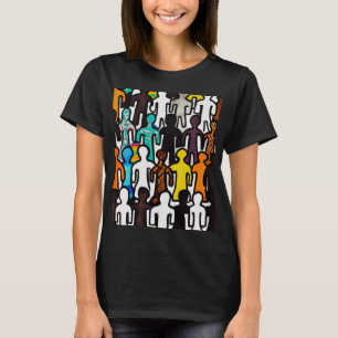 Sammlung zur Gleichberechtigung der Rassen T-Shirt