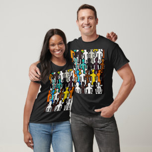 Sammlung zur Gleichberechtigung der Rassen T-Shirt