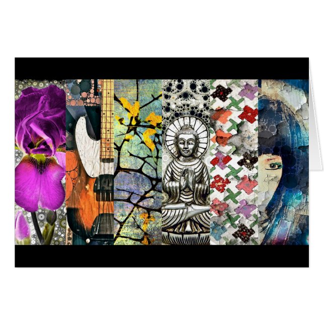 Sammlungs-Karte A.V.W.s Zez (Vorderseite (Horizontal))