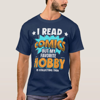 Sammlungsdesign für Comic-Sammler T-Shirt