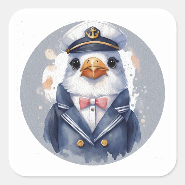 Sammy Classic Round Sticker (Vorderseite)