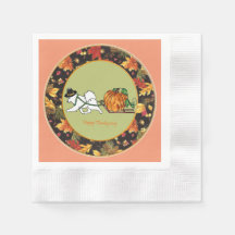 Sammy Decorative Paper Napkins-Erntedank