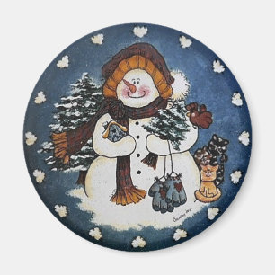 Sammy the Snowman Magnet