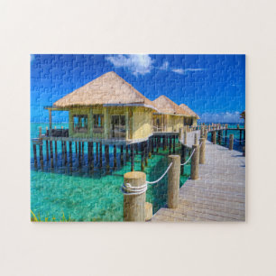 Samoa Beach Huts. Puzzle