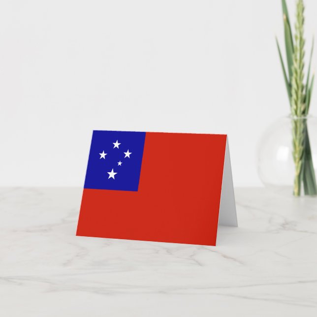 Samoa-Flagge (Vorderseite)
