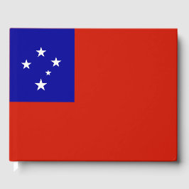 Samoa-Flagge Gästebuch