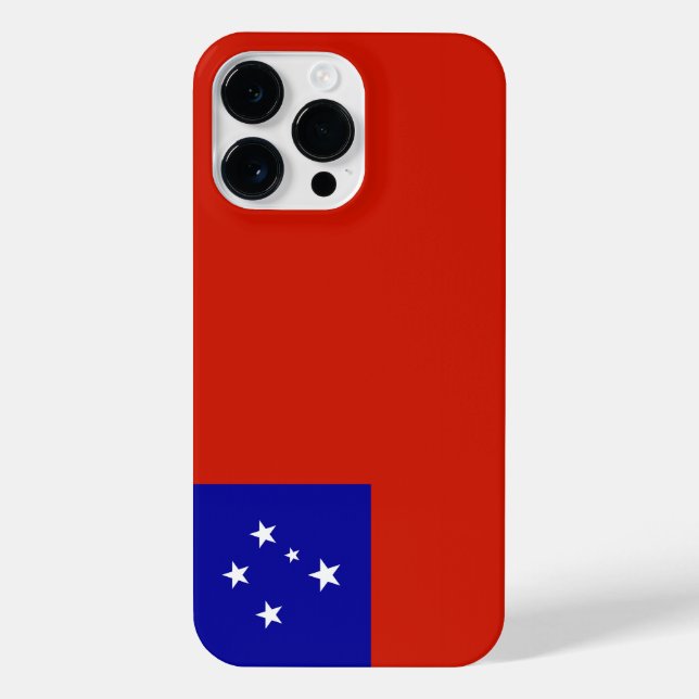 Samoa-Flagge iPhone Hülle (Rückseite)