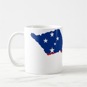 Samoa-Flagge Kaffeetasse