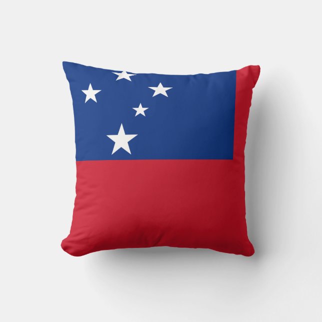 Samoa-Flagge Kissen (Vorderseite)
