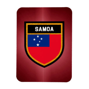 Samoa-Flagge Magnet