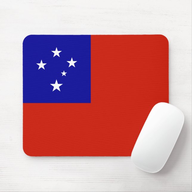 Samoa-Flagge Mousepad (Mit Mouse)