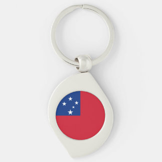 Samoa-Flagge Schlüsselanhänger
