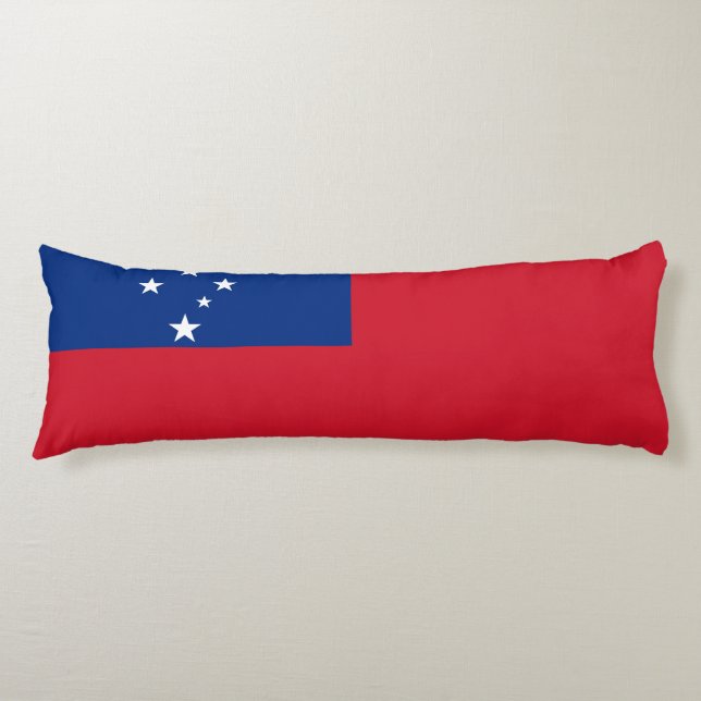 Samoa-Flagge Seitenschläferkissen (Vorderseite)