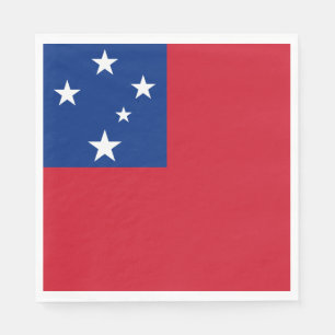 Samoa-Flagge Serviette