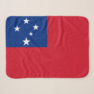 Samoa-Flagge Sherpadecke