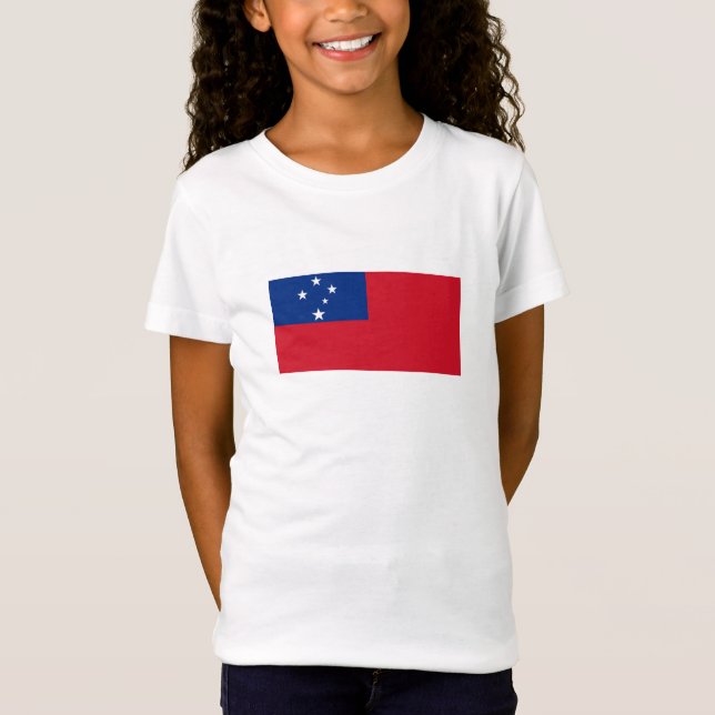 Samoa-Flagge T-Shirt (Vorderseite)