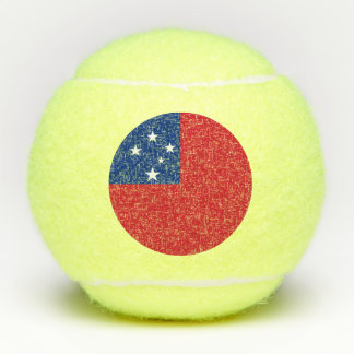 Samoa-Flagge Tennisbälle