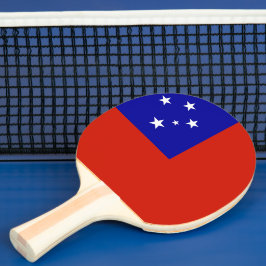 Samoa-Flagge Tischtennis Schläger