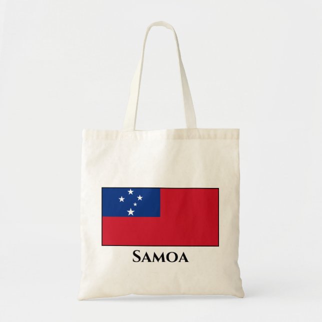 Samoa-Flagge Tragetasche (Vorne)
