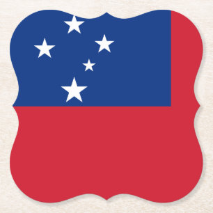 Samoa-Flagge Untersetzer