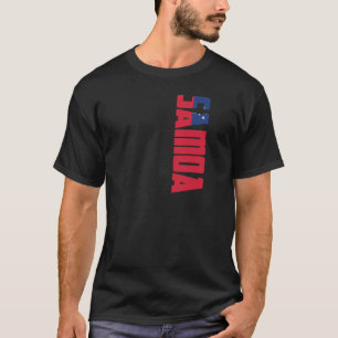 Samoa-Inseln Flagge T-Shirt