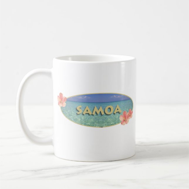 Samoa-Inseln Ozean Kaffeetasse (Links)